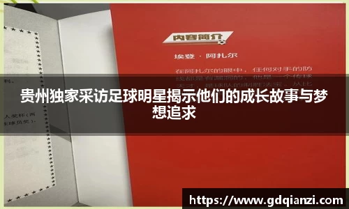贵州独家采访足球明星揭示他们的成长故事与梦想追求