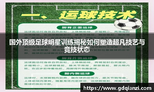 国外顶级足球明星训练揭秘如何塑造超凡技艺与竞技状态